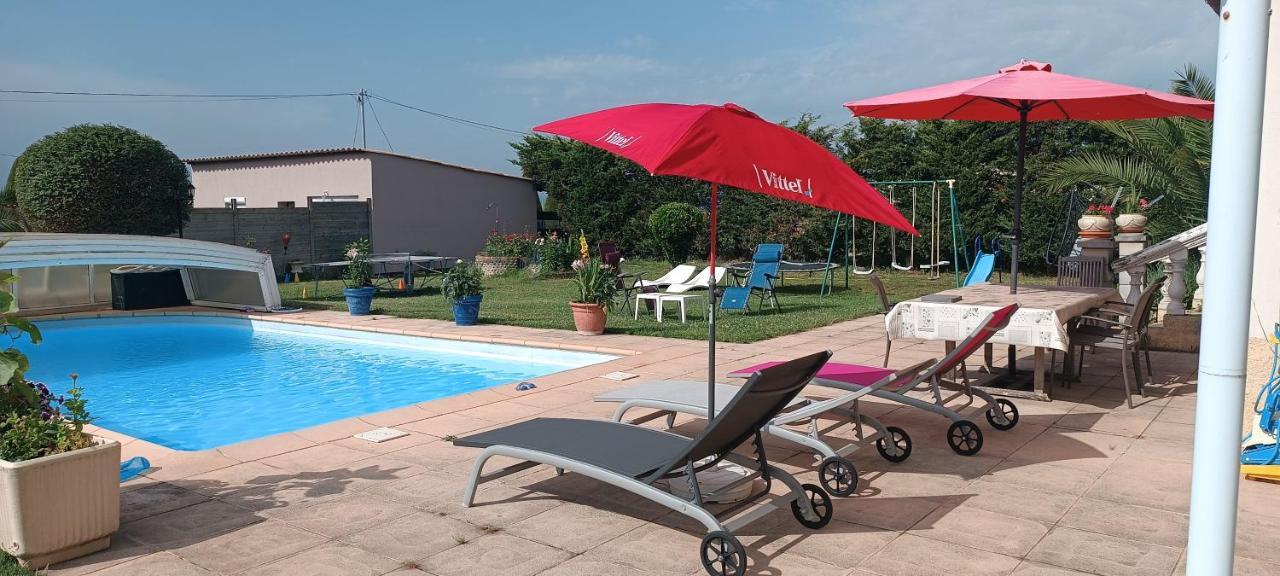 Charmante Maison Avec Piscine Anneyron 외부 사진